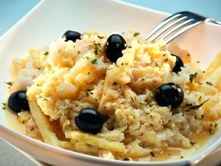 ración bacalao dorado