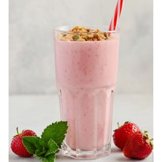 Strawberry Oats Smoothie
