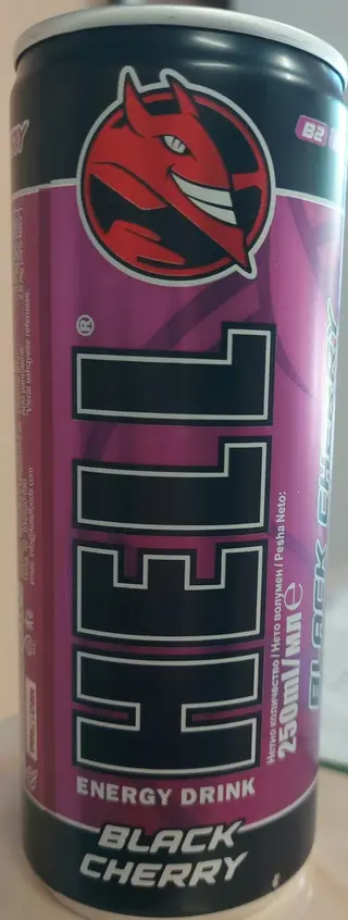 Hell Black Cherry Energy Drink