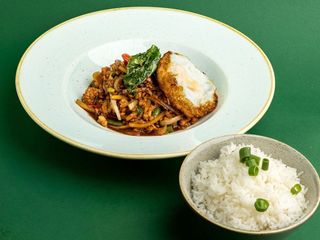 Phad Gapraw Gai/Moo Sap