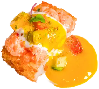 172 Arroz frito con salmón