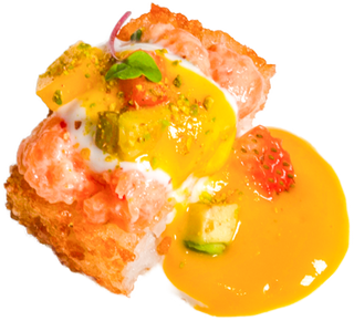 172 Arroz frito con salmón