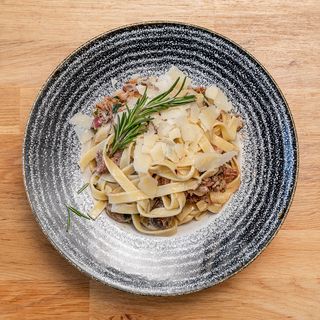 Tagliatelle z szarpaną kaczką 350g