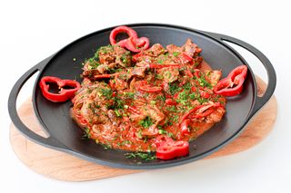 Mâncare de ficăței țărăneasca de pui