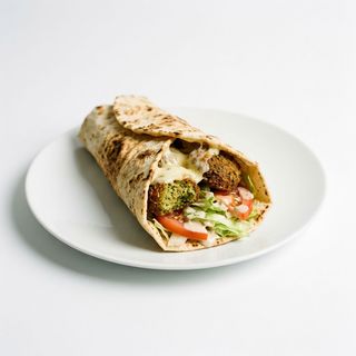 Kebab Falafel Vegetal Con Queso