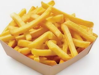 Vaschetta di patatine fritte