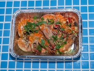 Креветки ХL у вершковому соусі 400г. (400g)