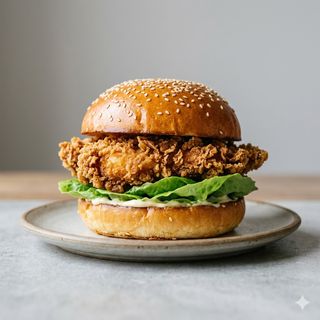 Crispy chicken menù