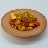 Tagliatelle sa lososom i šafranom