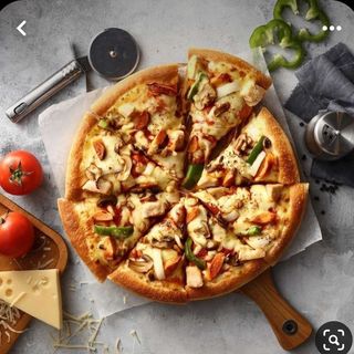 Pizza with your magic touch / Pizza con tu toque mágico