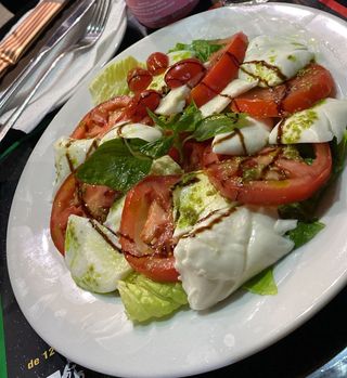 Salade Mozzarella Tomates