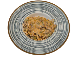 Creamy pancetta broccoli