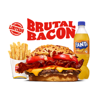 Menú Brutal Bacon (1 Carne)