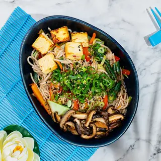 Soba Vegan in sos Teriyaki