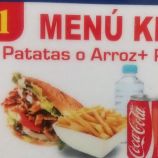 Menú Kebab Completo