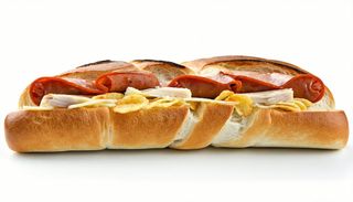 Wurstell formaggio e patatine