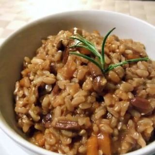 Arroz meloso con foie (ración) 