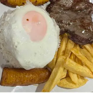 Bistec a lo pobre 