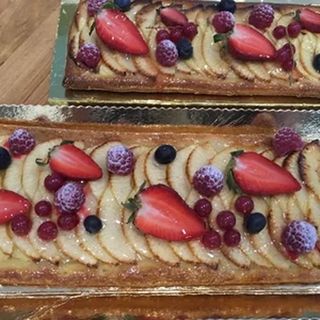 Banda de manzana con frutas naturales sin gluten