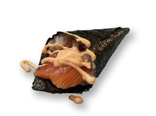 103.Temaki spicy salmon 
