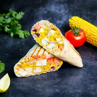 Veggie Halloumi Burrito