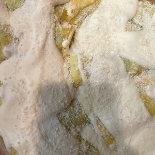 Cannelloni di crespella con ricotta e spinaci 