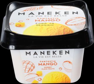 Crème glacée MANEKEN Mango