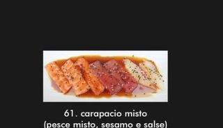 Carpaccio misto