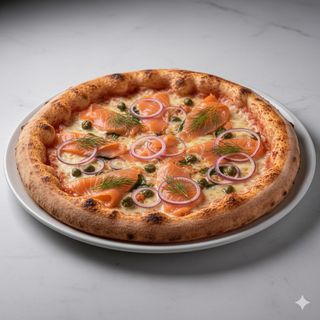 Pizza Salmone (30 Cm.)
