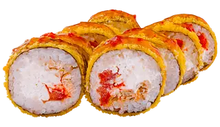 Tempura cu somon prăjit