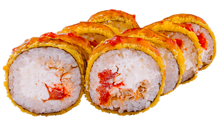 Tempura cu somon prăjit