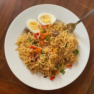 Noodles & Boiled Egg