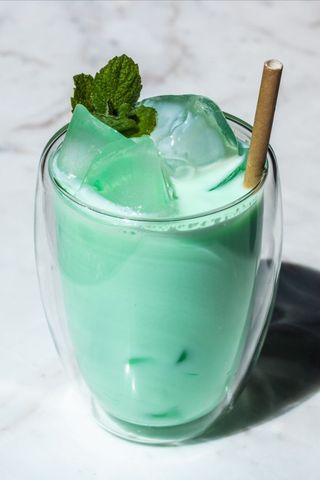 Jus De Menthe Au Lait