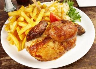 Grilled Chicken With Chips