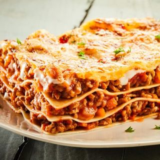 Lsaña boloñesa gratinada