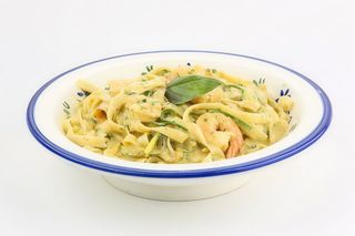 Zucchini e Gamberi