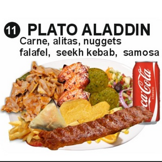 Menú 11 Plato Aladdin