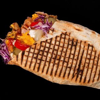 Kebab pita z kurczakiem