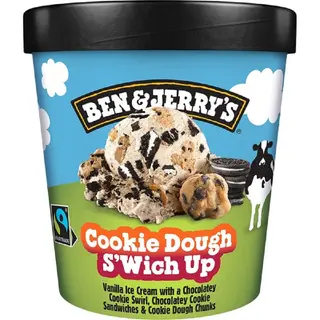 B&j's Cookie Dough S’wich Up 465 Ml