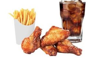 Menú De Alitas De Pollo (6 Uds.)