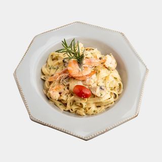 Tagliatelle Aux Gambas  