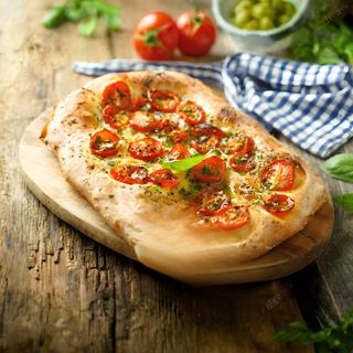 Foccacia Sauce Pesto Et Tapenade