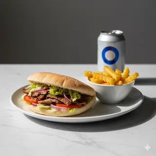 Menú Pita Kebab