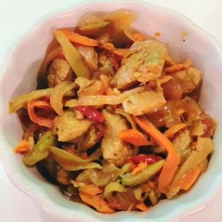 Chicken Chop Suey Vegetables
