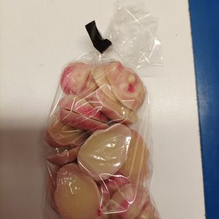 Cráneo Chocolate Blanco Con Fresa