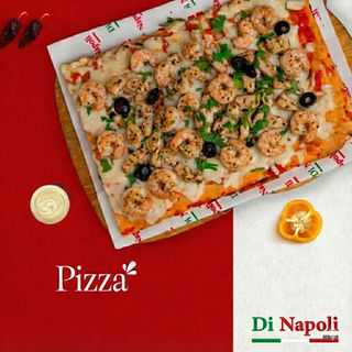 Pizza 1/4 Plateau Crevettes