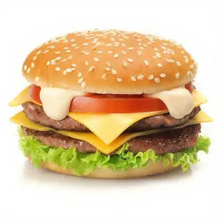 Doppio cheese burger (Menù)