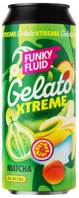 Gelato XTREME: Matcha Funky Fluid Lata 50 cl.