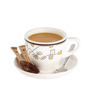 Американо з молоком (230мл)