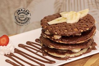 Pancake Nutella , banane 